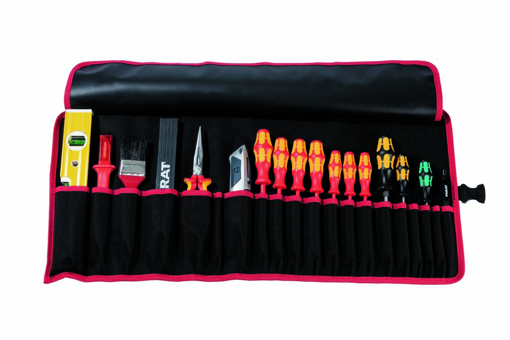 Parat 5990829991 Borsa avvolgibile BASIC Roll-Up a 20 scomparti 330 x 5 x 740 mm