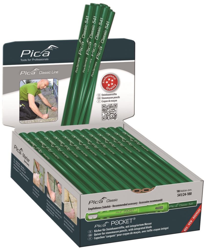 Pica PI54124-100 541/24 Pietra per matite 100ST