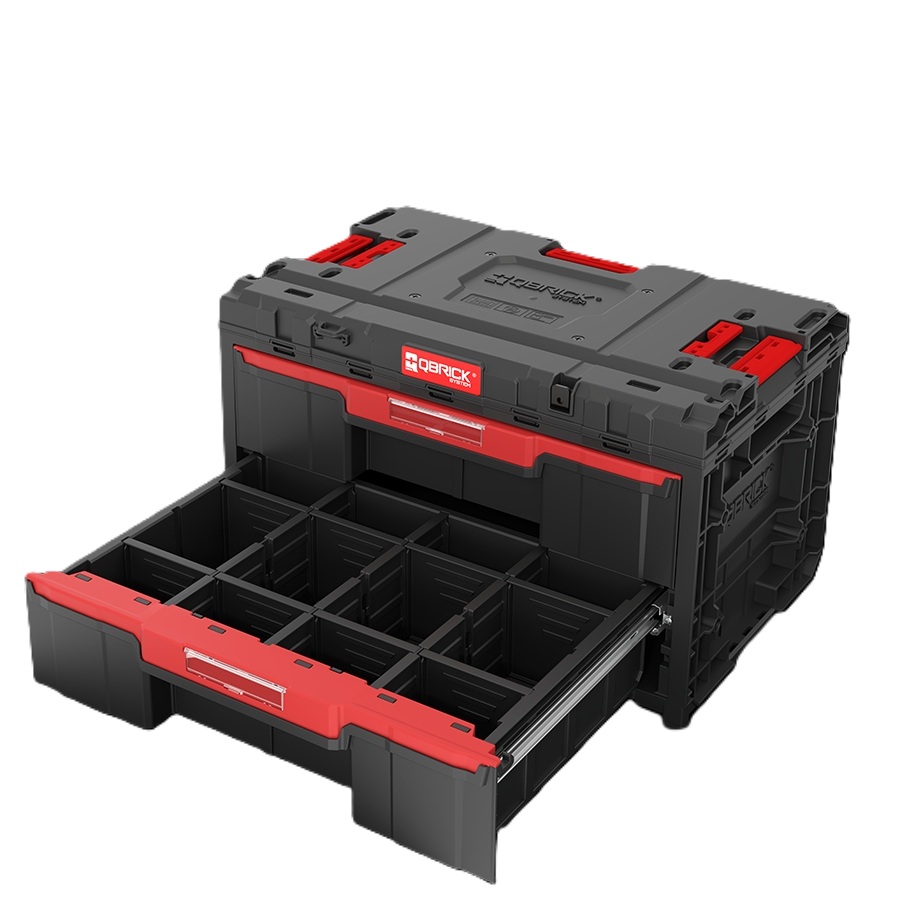 QBrick SKRQONED2CZAPG003 Una cassetta degli attrezzi con 2 cassetti Toolbox 2.0