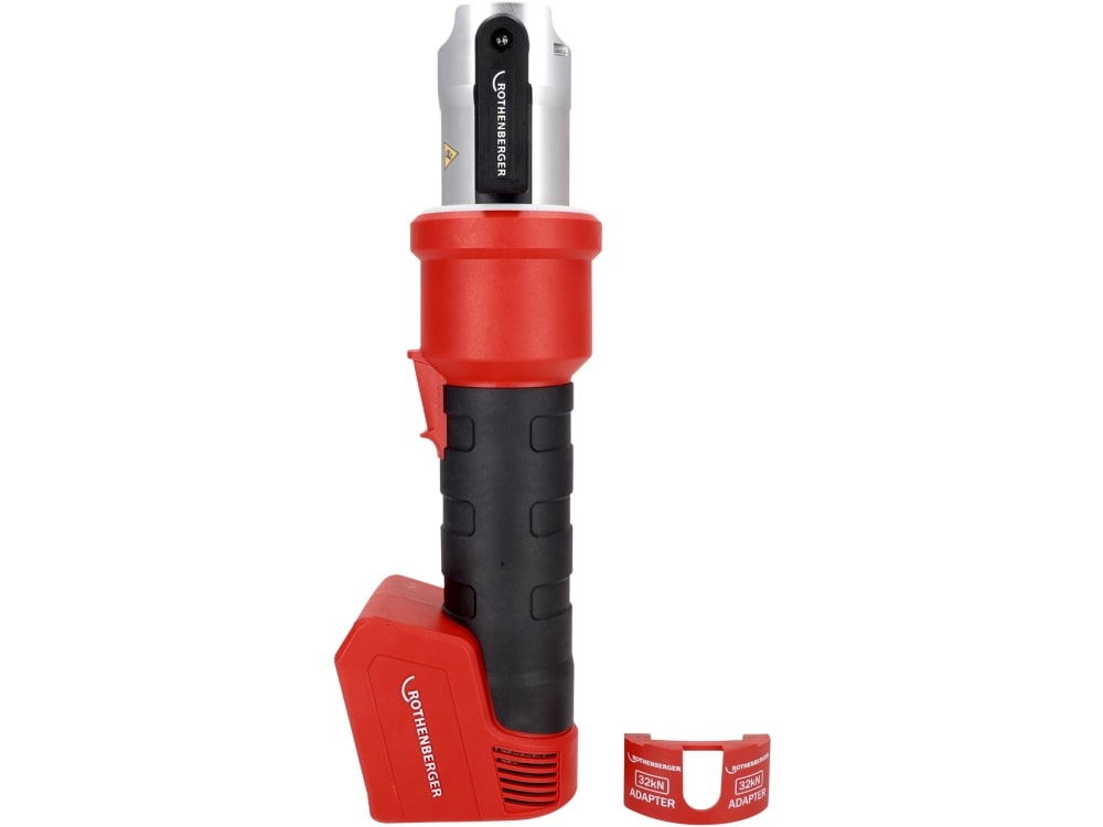 Rothenberger 1000004825 ROMAX NANO Macchina base CAS Pressa ibrida a batteria 18 V 32 kN, batteria e caricabatterie esclusi, in valigetta