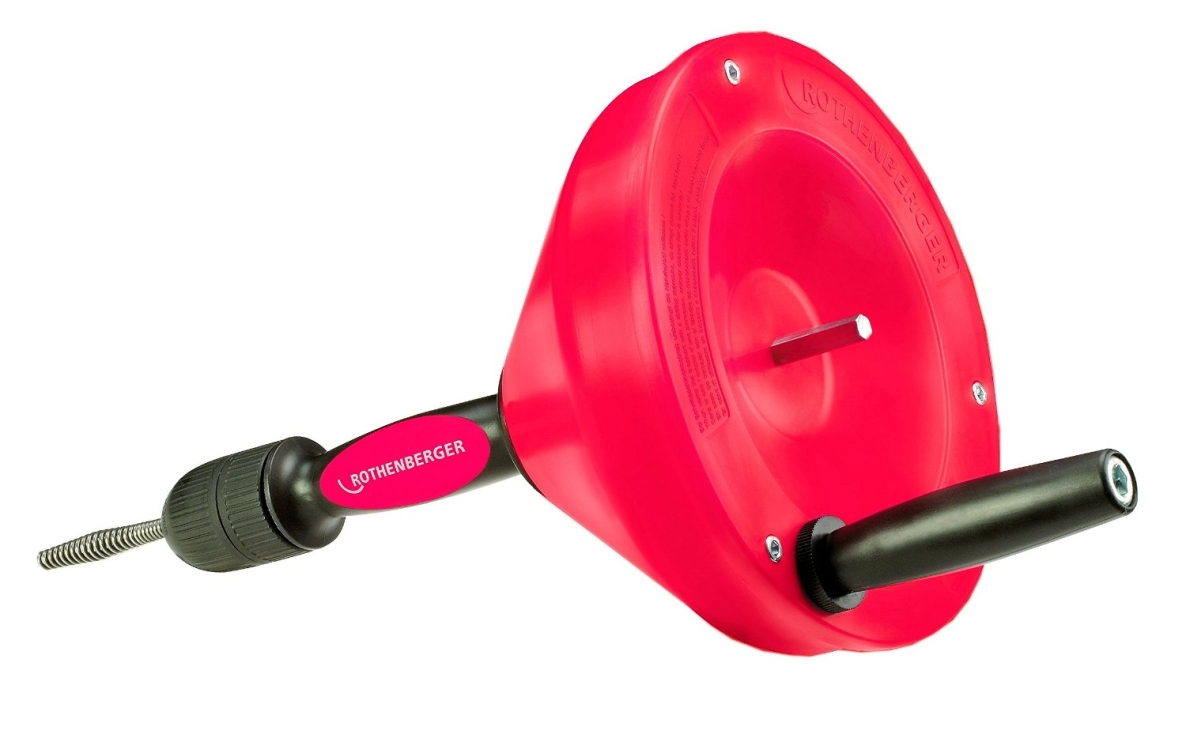 Rothenberger 72005 ROSPI 10 H+E Plus 10 m dispositivo di pulizia manuale ed elettrico