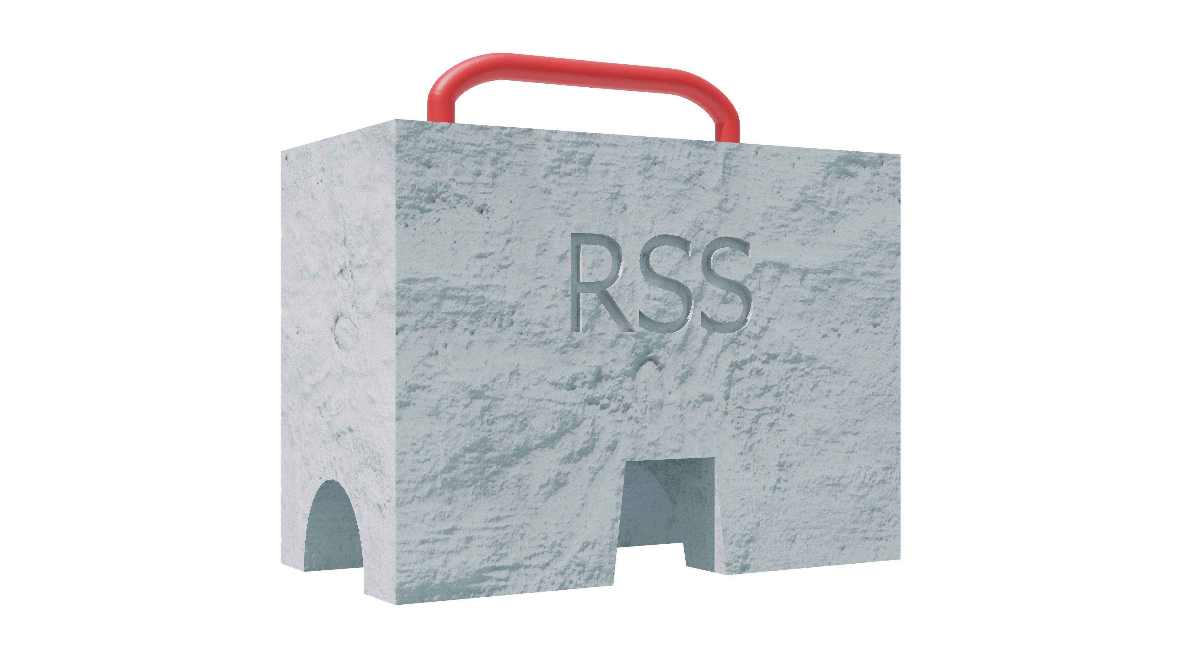 RSS 43820002 Sistemi di sicurezza per tetti Protezione dei bordi del tetto Tetto piano compatto - zavorra in blocchi di cemento