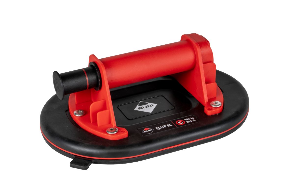 Rubi 67900 Supporto per piastrelle Ellip con pompa per vuoto SC