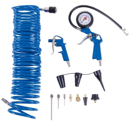 Scheppach 7906100740 Set di accessori per compressori (14 pezzi)