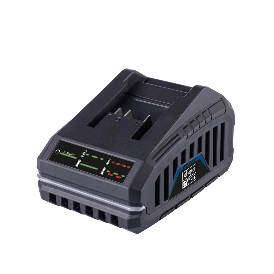 Scheppach 7909201710 Caricabatterie 2,4A Li-ion SBC2,4A