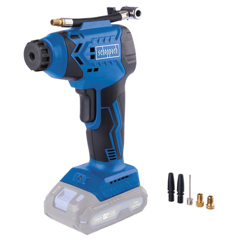 Scheppach 5909247900 Compressore manuale Accu 20V C-AC20-X