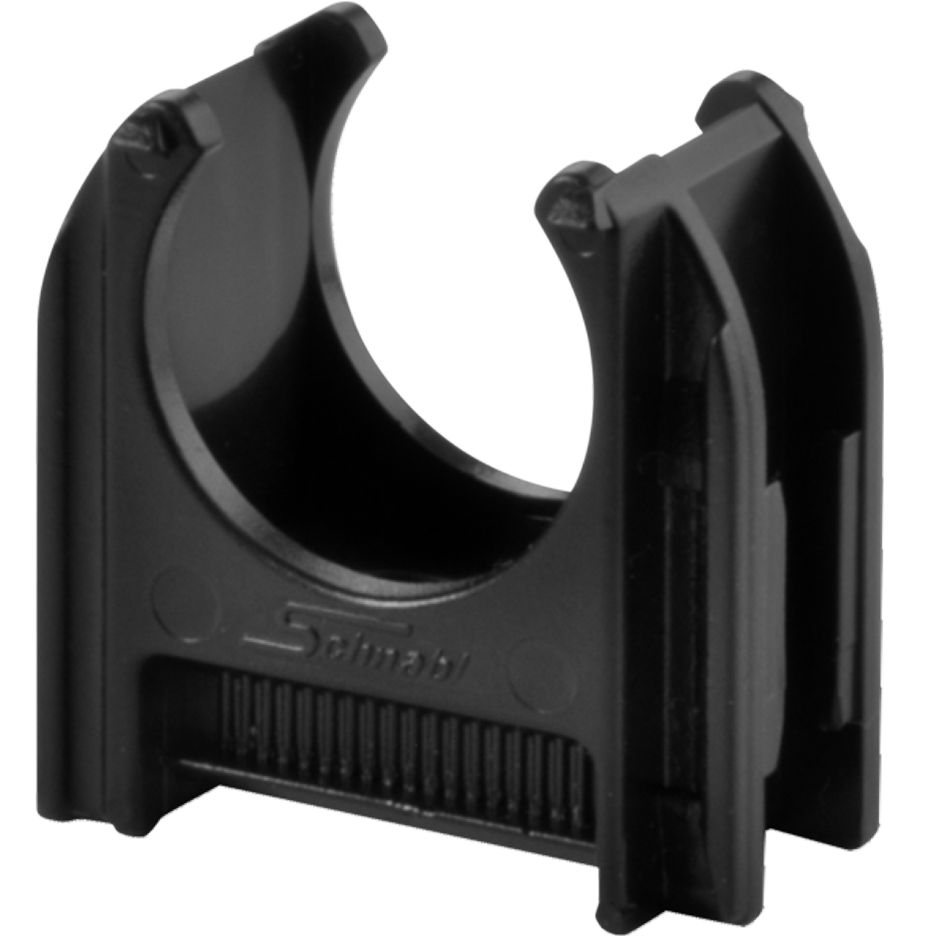 Schnabl 230419 Morsetto per tubi in plastica senza alogeni diametro 3/4 / 18,5-19,5 mm nero 200 pz.