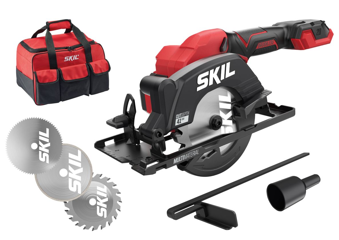 SKIL SW1E3540FA Sega circolare 20V 41mm Compact brushless senza batterie e caricabatterie in borsa