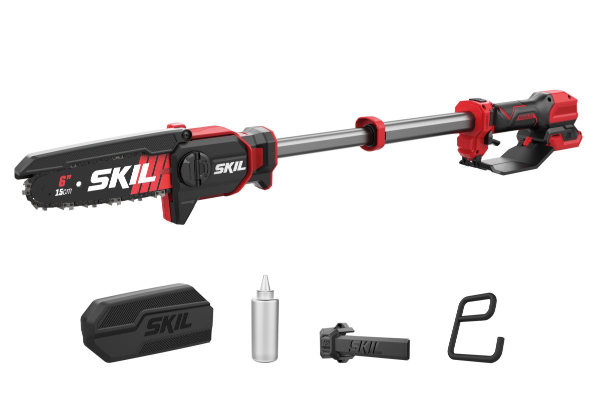 SKIL GS1E0514CA Sega per potatura 15cm telescopica 20V brushless senza batterie e caricabatterie