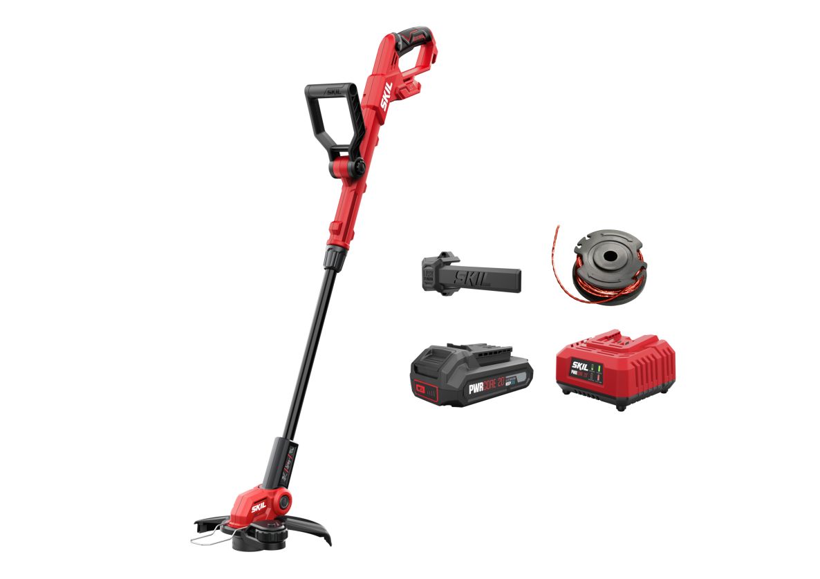 SKIL GT1E0241AA Tagliaerba 30 cm 20V senza spazzole con batteria da 2,0Ah e caricabatteria