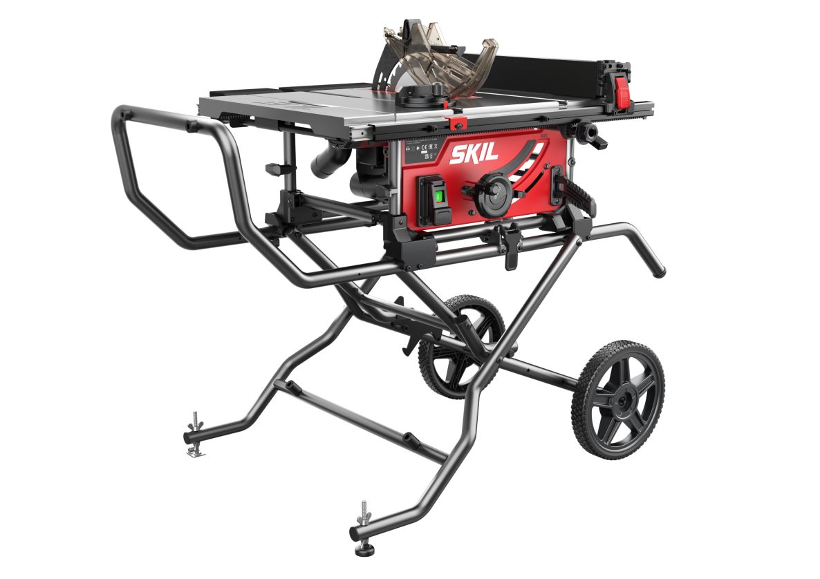SKIL BT1E1343AA Sega da banco con base pieghevole e mobile 254 mm 2000W