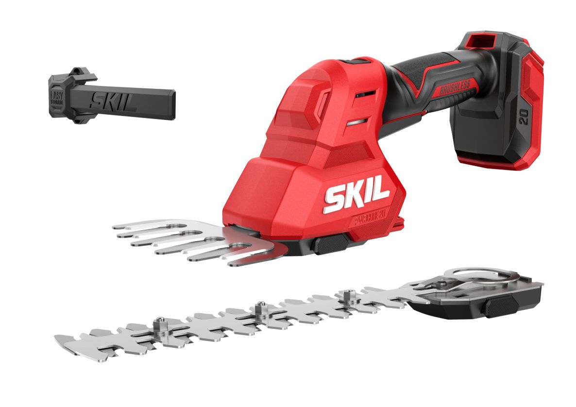 SKIL GV1E0631CA Accu Cesoie per erba e arbusti 20V brushless senza batterie e caricabatterie nella confezione