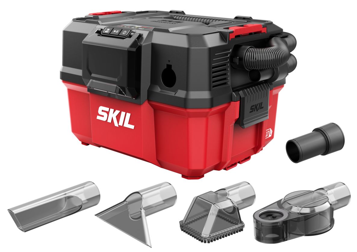 SKIL VA1E3168CA Batteria per aspirapolvere a umido 20V classe L senza batterie e caricabatterie in scatola