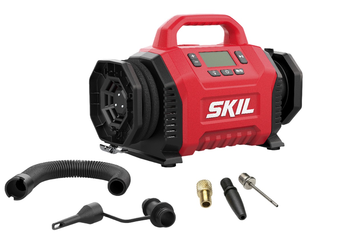 SKIL VA1E3153CA 3153CA Compressore ad aria a batteria 20 V, 11 PSI, 800 l/min, batterie e caricabatterie esclusi, in confezione