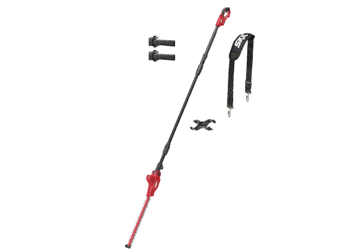 SKIL GV1E0640CA 0640CA Tagliasiepi telescopico a batteria da 20 V, batteria e caricabatterie esclusi, in confezione