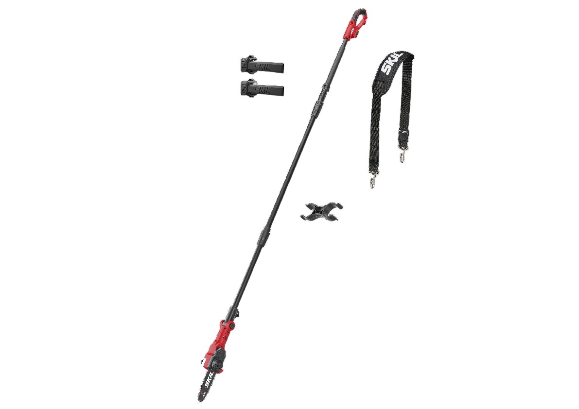 SKIL GV1E0650CA 0650CA Motosega telescopica a batteria da 20 V, senza batterie né caricabatterie, in confezione