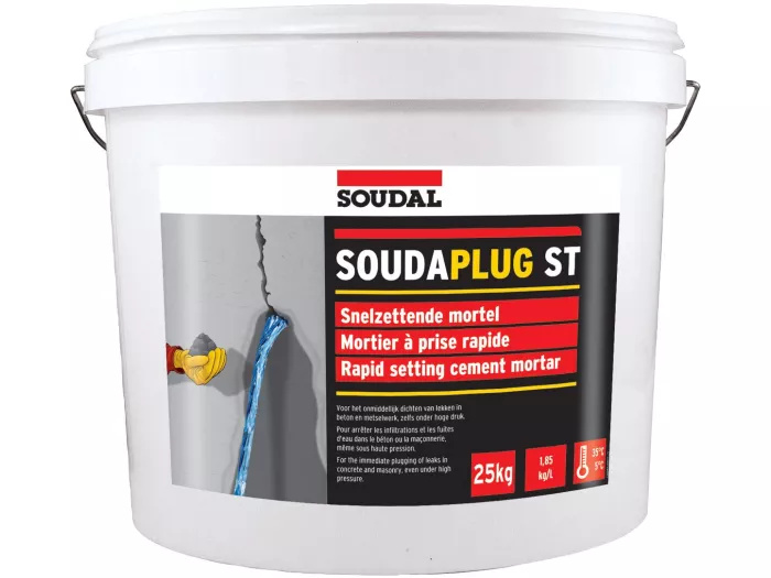 Soudal 126042 Soudaplug ST DFE Malta ad asciugatura rapida