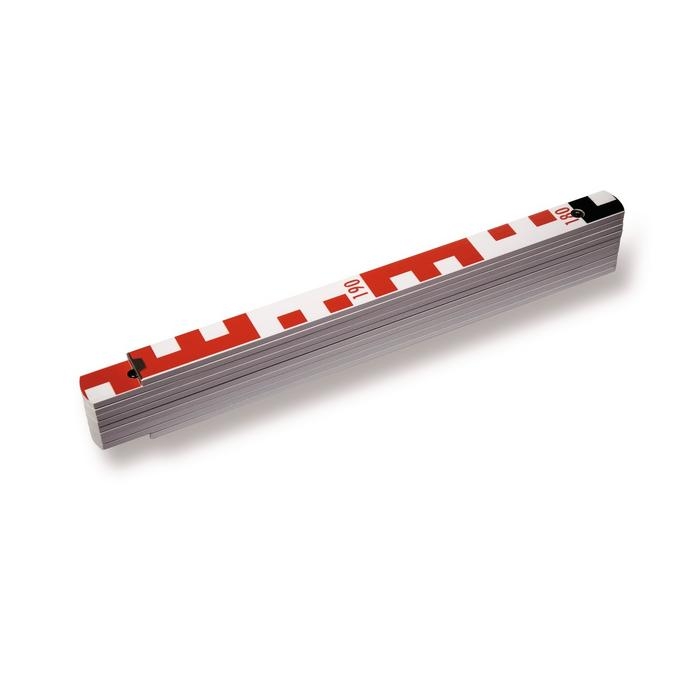 Stabila 17927 Tipo 1407 GEO regolo pieghevole in legno, 2 m