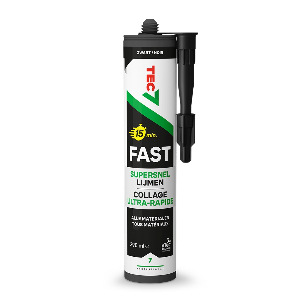 TEC7 538106000 Cartuccia di sigillante adesivo Fast nero 290ml