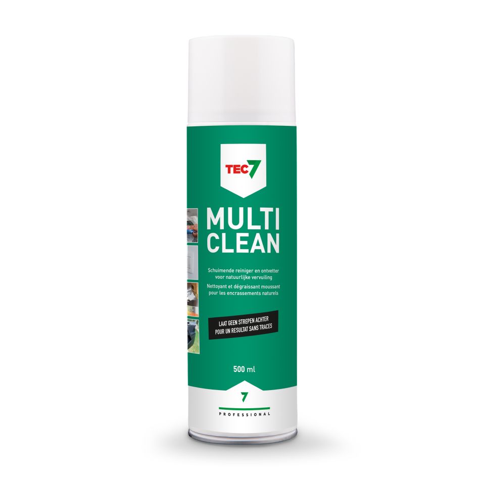 TEC7 483011000 Multiclean Detergente universale in schiuma 500ml