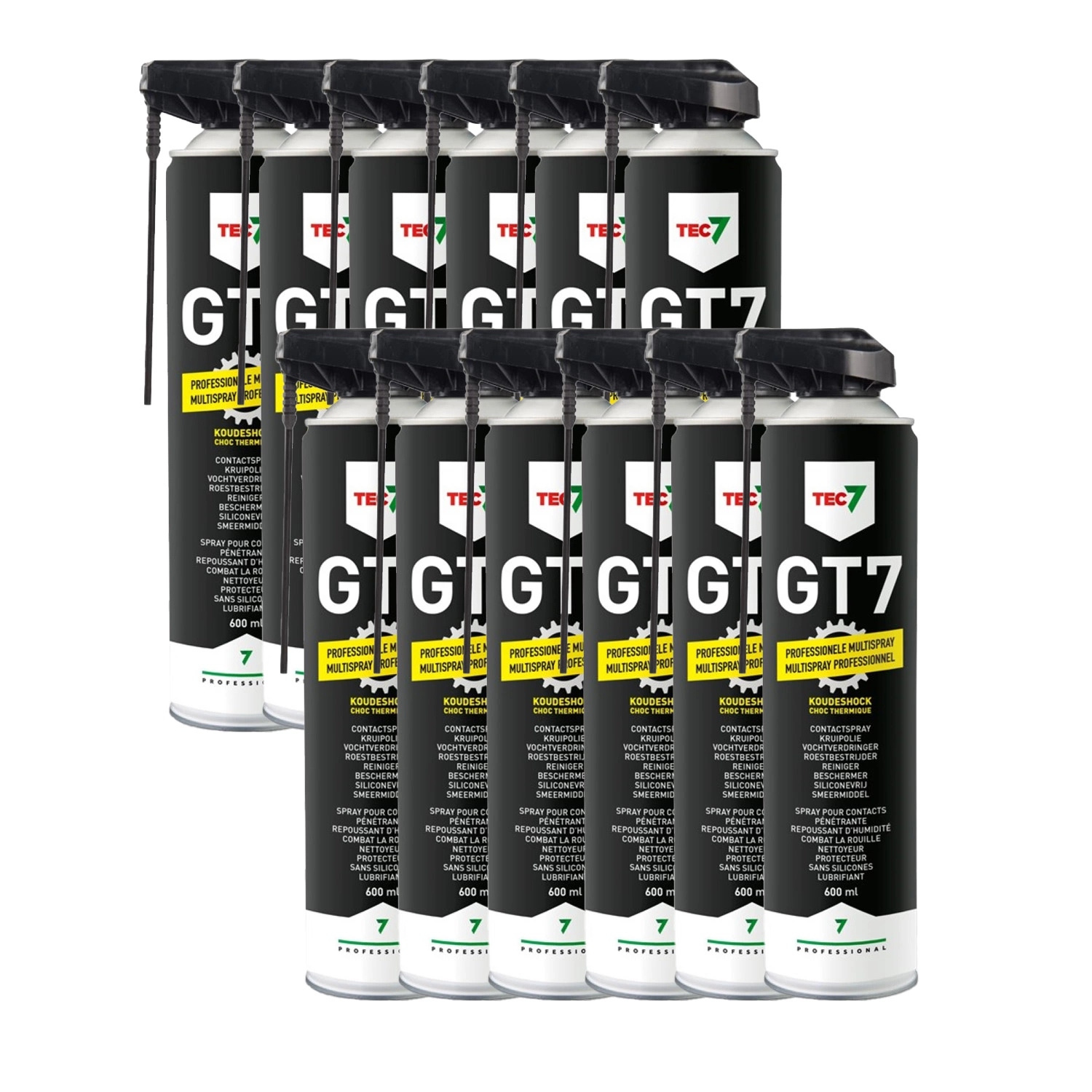 TEC7 230106000 GT7 Multispray 600ml 12 Pezzi