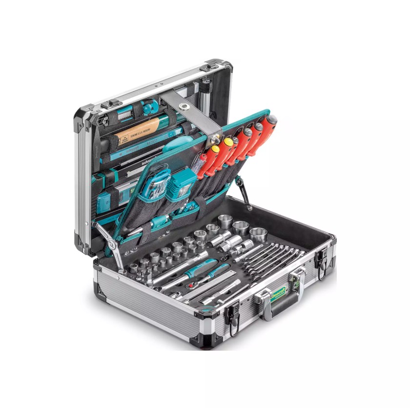 technocraft 663290 PRO CASE 5 - Valigetta porta attrezzi in alluminio, vuota