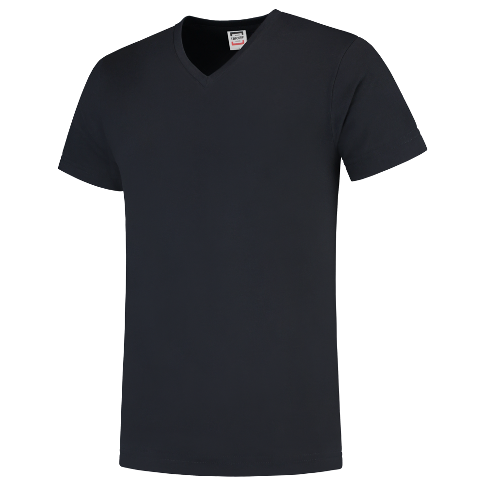 Tricorp 101005Navy 101005 Maglietta Navy con scollo a V e vestibilità slim