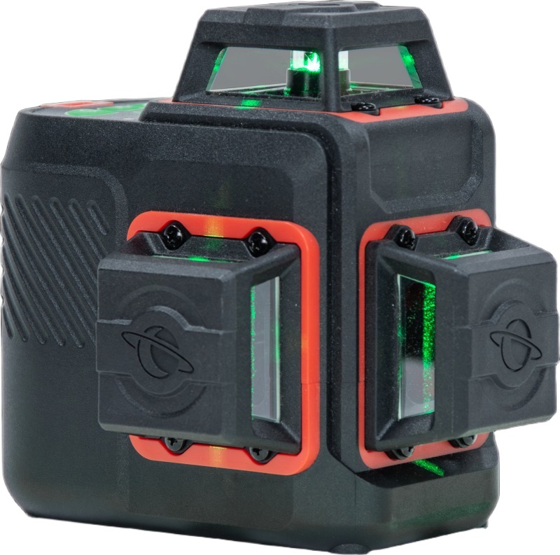 Futech 026.3DG Laser cross line 3D a batteria Brave Green con batteria e caricabatteria inclusi nella confezione