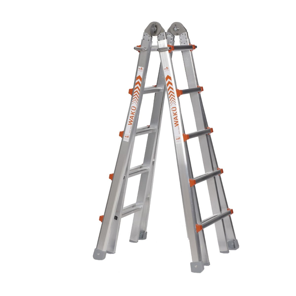 Waku 1413800102 4 x 5 Scala telescopica