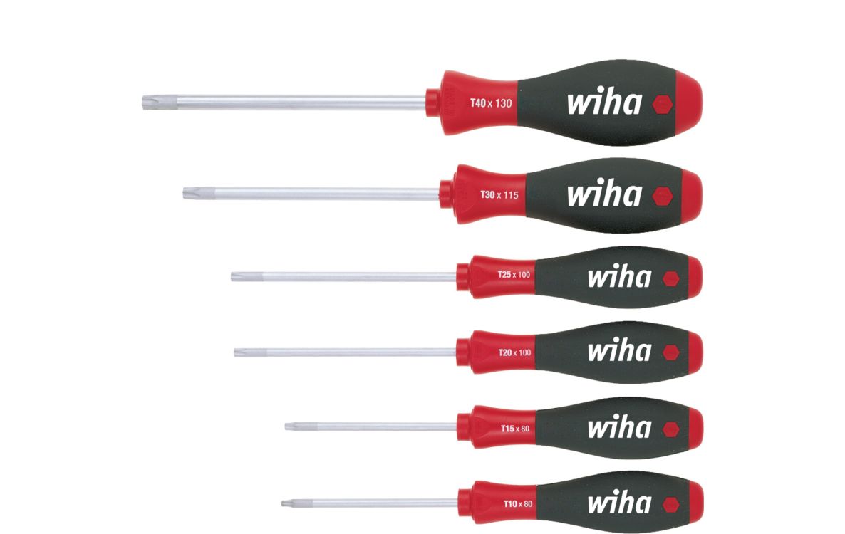 Wiha 07155 362K6SO Set di cacciaviti SoftFinish Torx da 6 pezzi