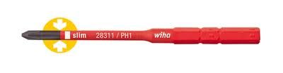 Wiha 34585 2831-12 SoftFinish Slimbit Pozidrive PZ1 x 90 per SlimVario VDE