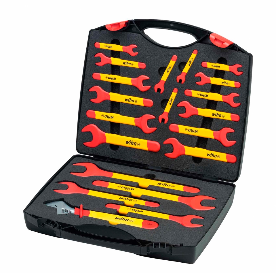 Wiha 43022 Set di chiavi isolate 6-32 mm 20 pezzi in valigetta