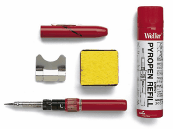 Weller T0051606599 Saldatore a gas senza fili con controllo della temperatura. Indipendente dalla rete.